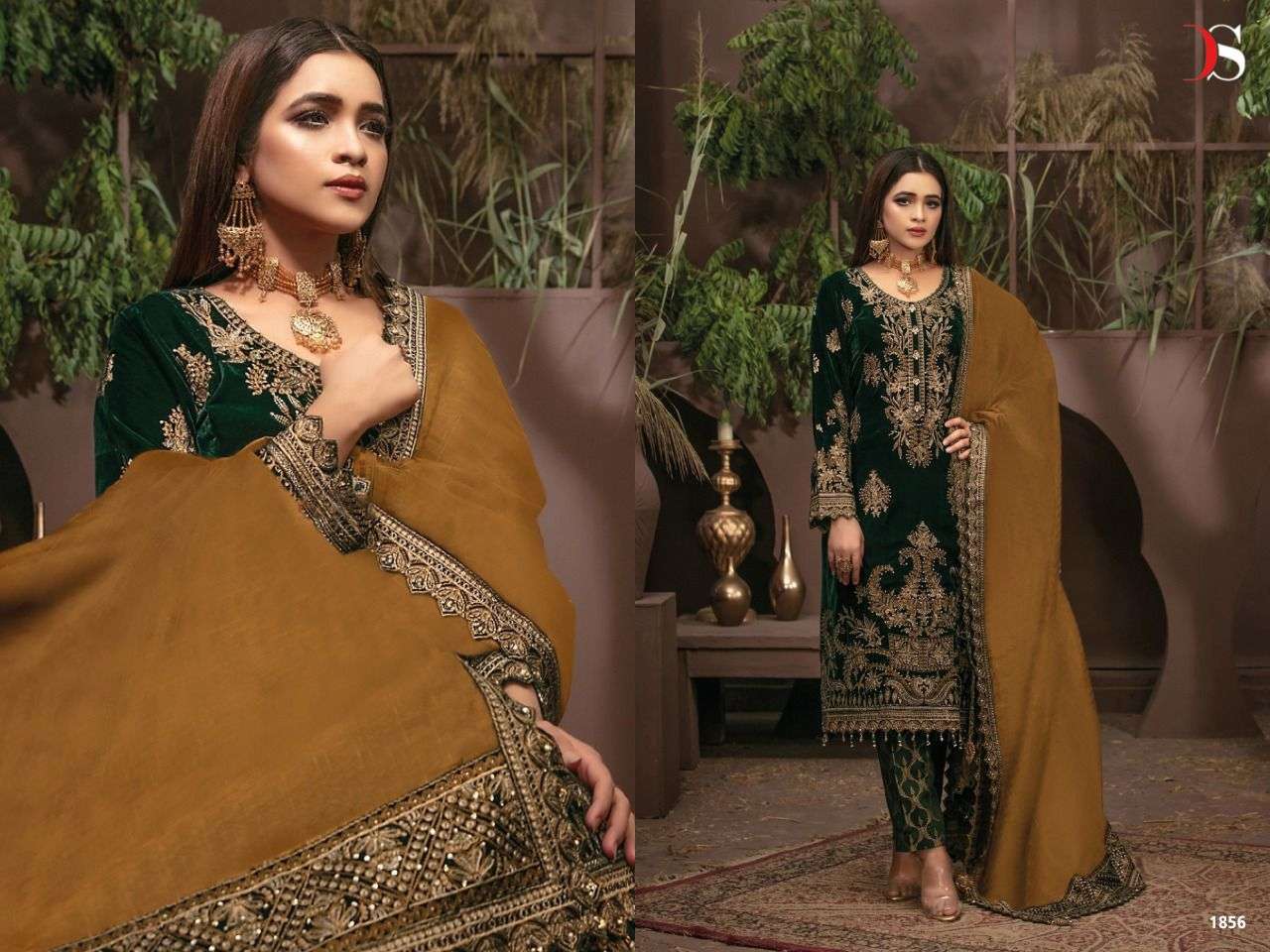 Deepsy Rangrasiya Velvet Collection Nx Catalog Pakistani Salwar Suits Wholesale