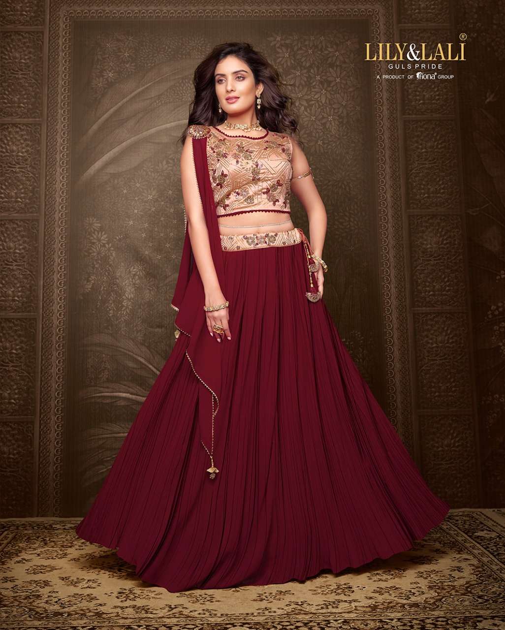 Lily And Lali Tyohar Catalog Designer Wear Lehenga Choli With Skirt Wholesale