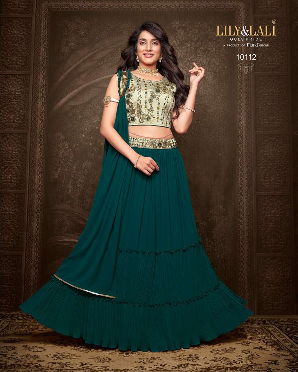 Lily And Lali Tyohar Catalog Designer Wear Lehenga Choli With Skirt Wholesale