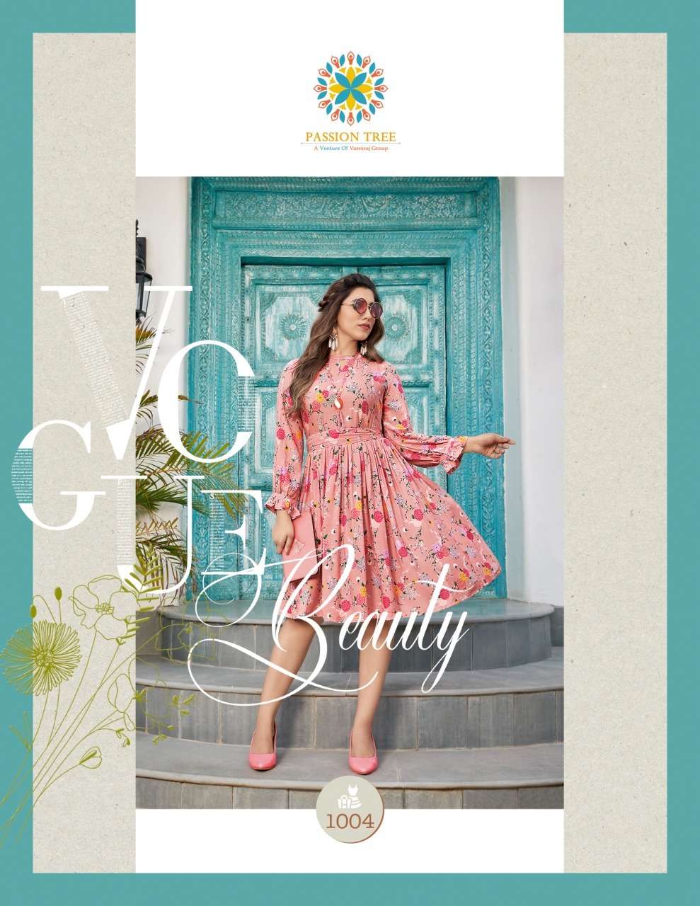Passion Tree Flair Street Vol 1 Catalog Designer Wear Short Kurtis Wholesale