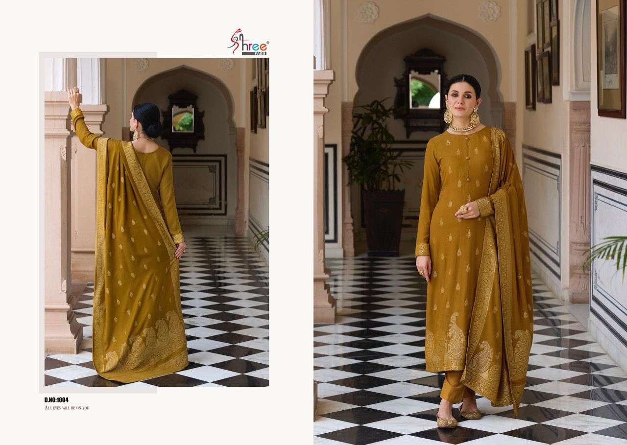Shree Shiddat Catalog Pure Viscose Pashmina Dress Materials Wholesale