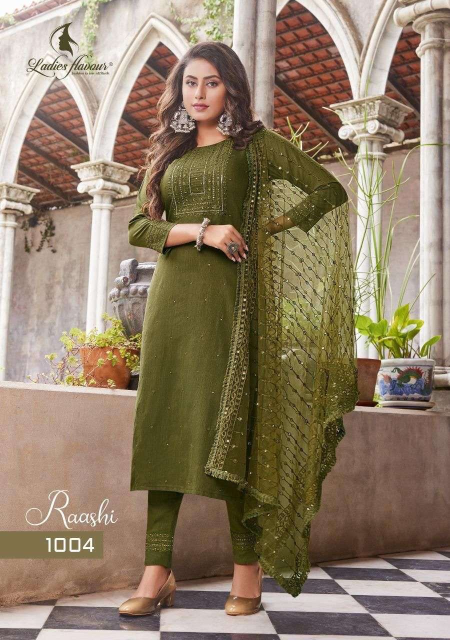Ladies Flavor launching A New  Series Raashi In Readymade Salwar Suit  For upcoming festival 