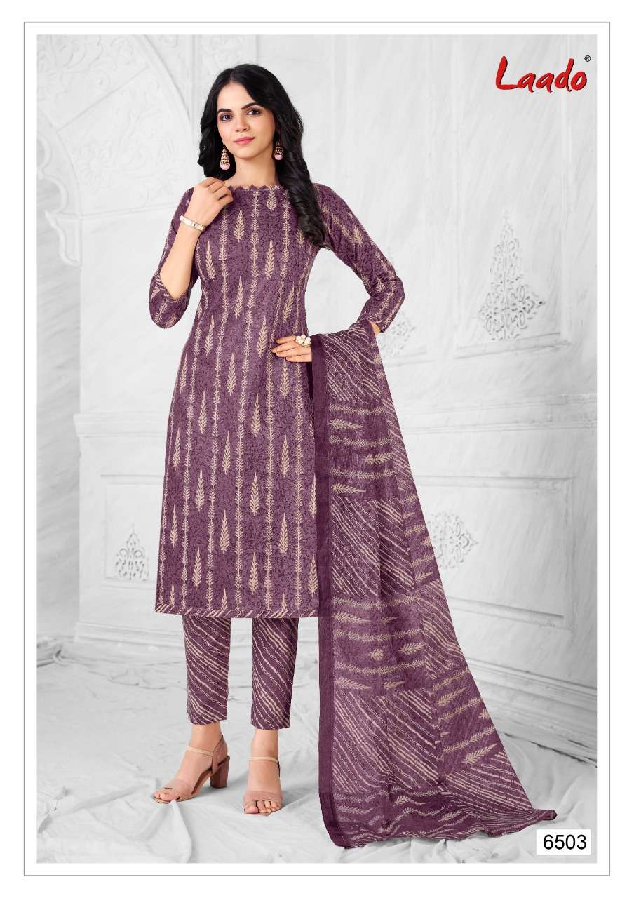 Laado Vol-65 On Patiala Mix Dress Material on Wholesale