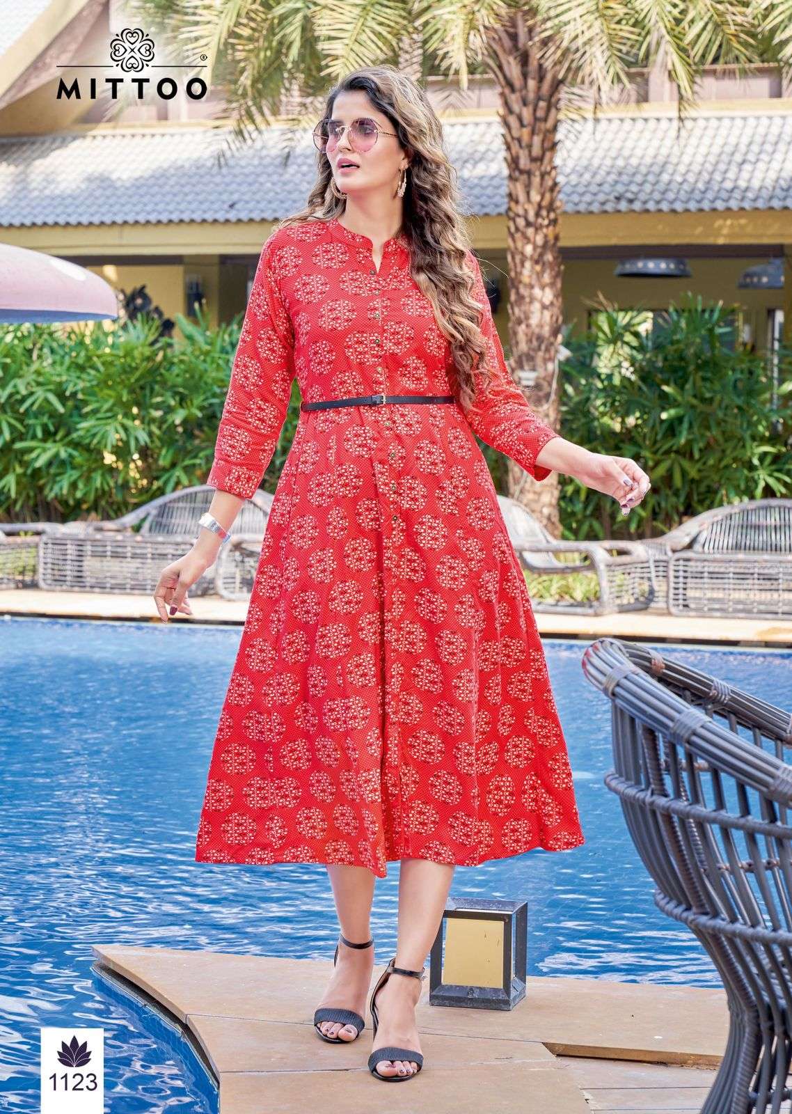 Mittoo Belt 10 Fancy Rayon Designer Kurti Collection western kurtis