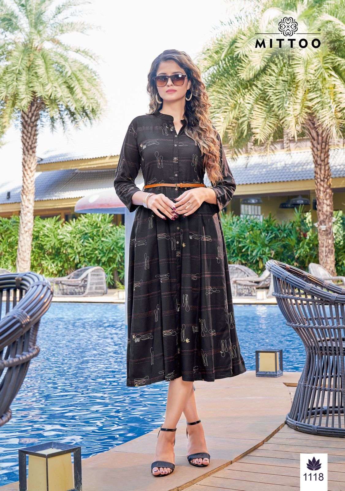 Mittoo Belt 10 Fancy Rayon Designer Kurti Collection western kurtis