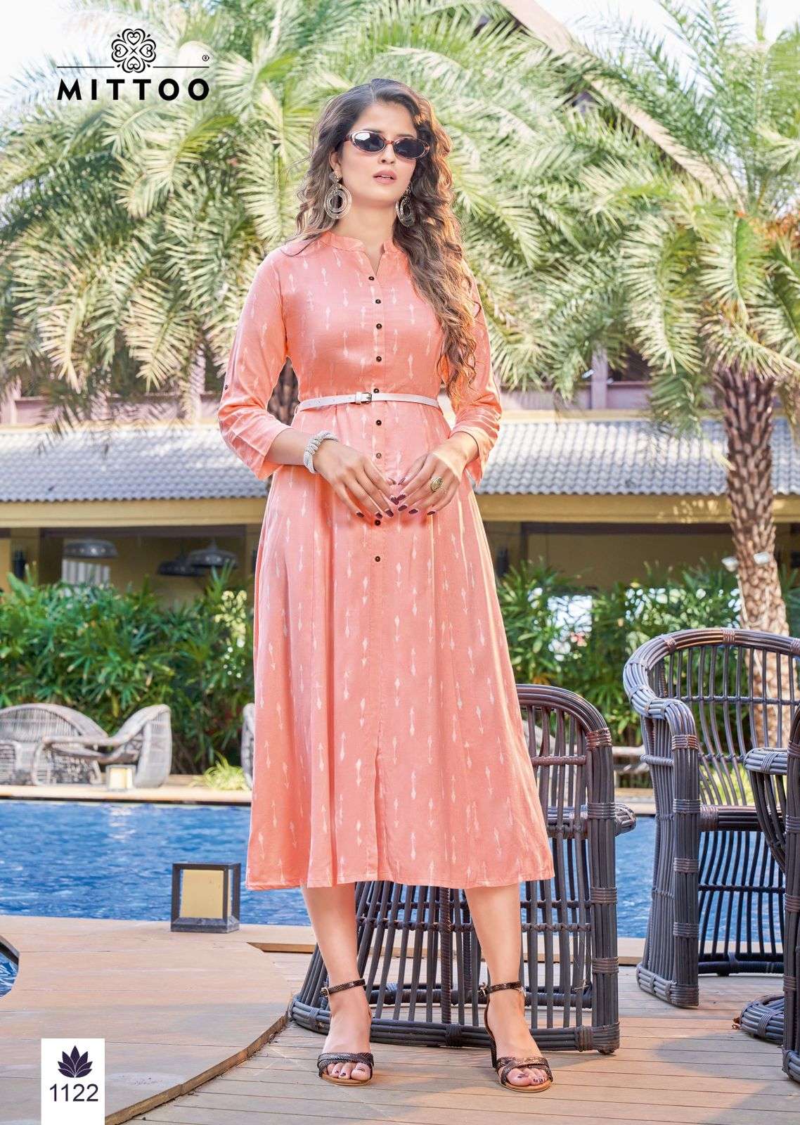 Mittoo Belt 10 Fancy Rayon Designer Kurti Collection western kurtis