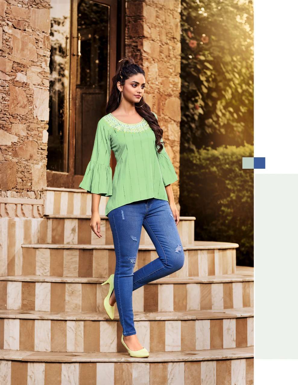  Passion Tree Present Flair Fashion Western Top Collection On Wholesale