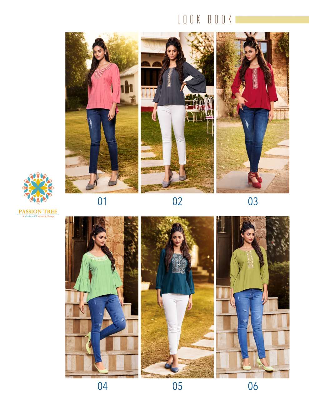  Passion Tree Present Flair Fashion Western Top Collection On Wholesale