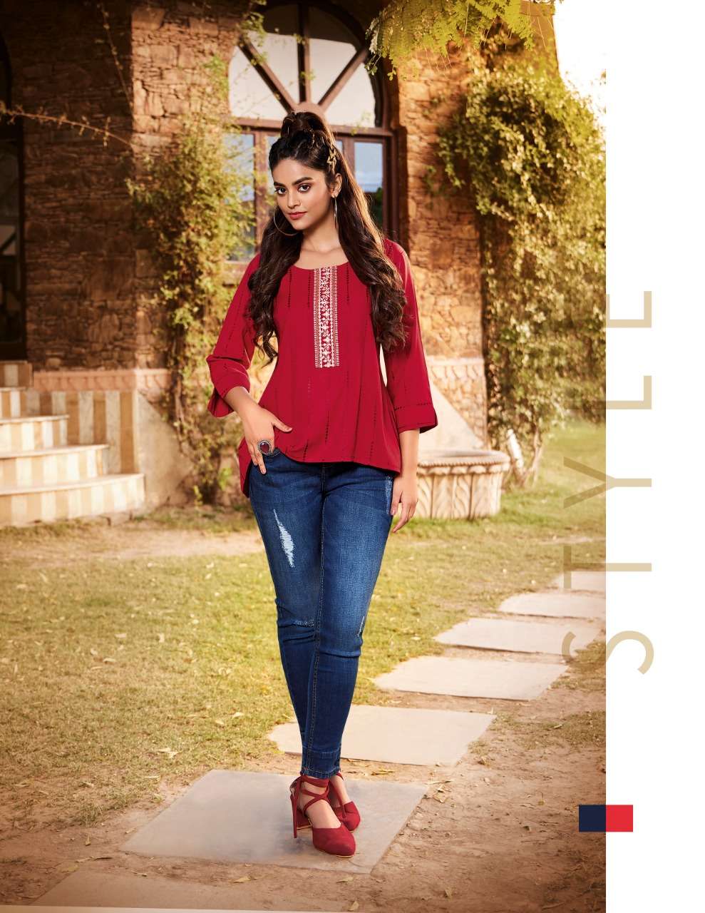  Passion Tree Present Flair Fashion Western Top Collection On Wholesale