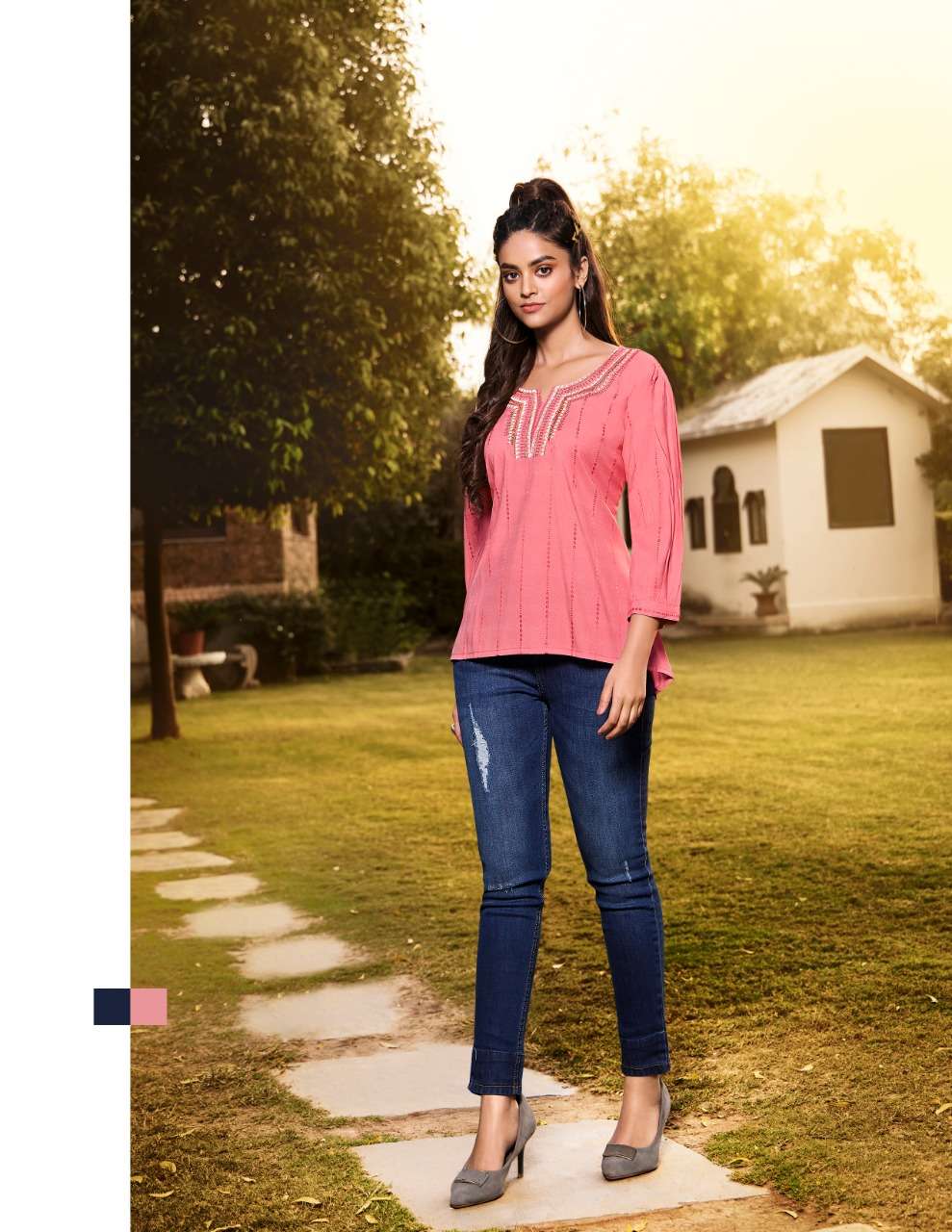  Passion Tree Present Flair Fashion Western Top Collection On Wholesale