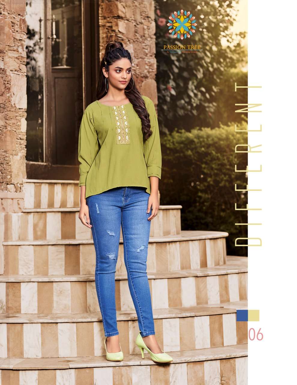  Passion Tree Present Flair Fashion Western Top Collection On Wholesale