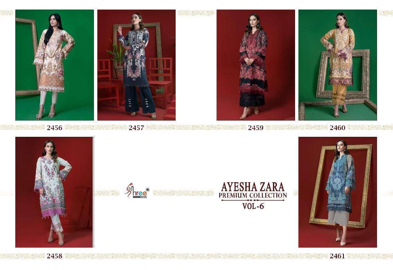 SHREE FABS PRESENT EXCLUSIVE  COLLECTION AYESHA ZARA VOL - 6 