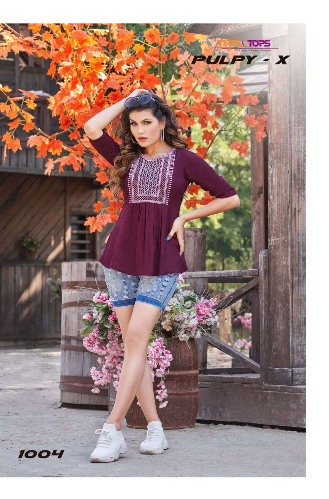 TIPS & TOPS Launching  PULPY Vol 10 Fancy Short Tops
