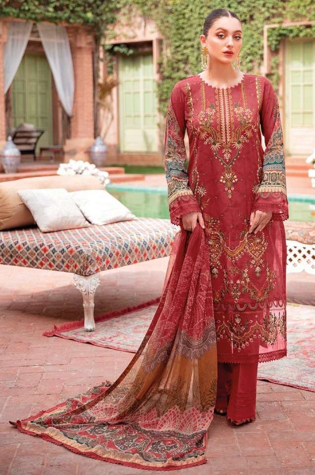 Cheveron Lawn 4 By Deepsy Suits Pure Cotton With Heavy Self Embroidery On Wholesale