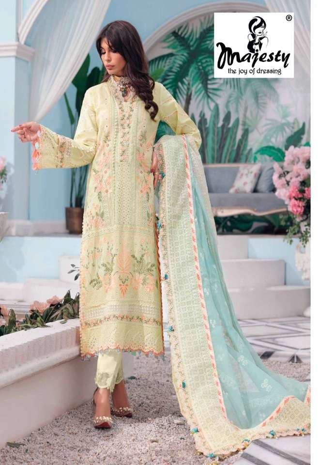 Cheveron Lawn Vol 2 Pure Cotton Patch Embroidery Work On Wholesale