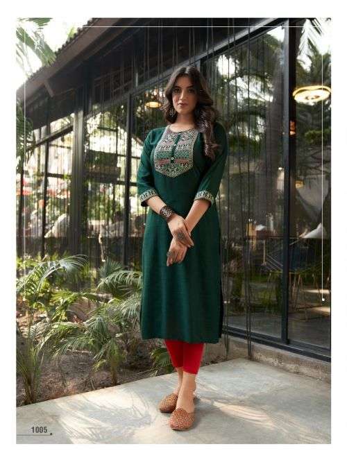 Colourpix Candy Crush V 1 Embroidery Designer Kurti Collection On Wholesale