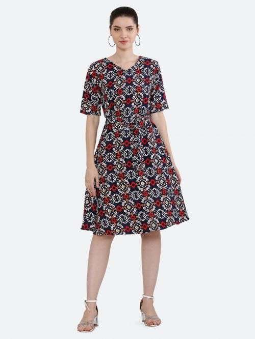 Crape Western 49 Regular Wear Short Frock Collection On Wholesale