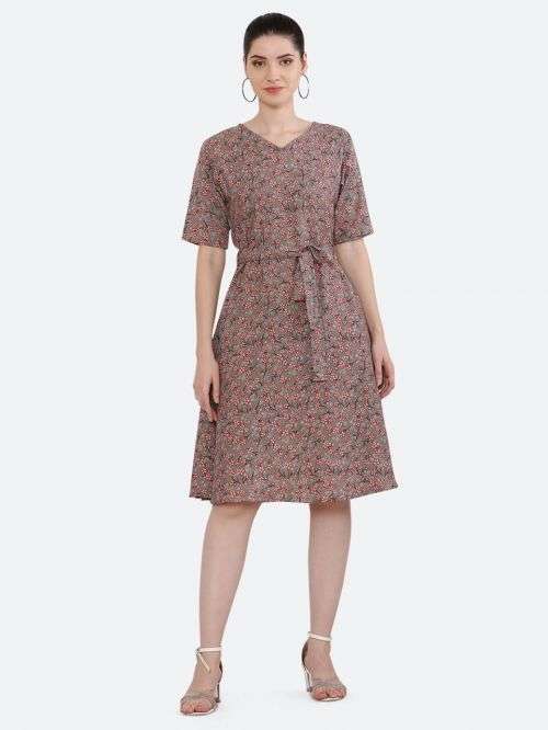 Crape Western 49 Regular Wear Short Frock Collection On Wholesale