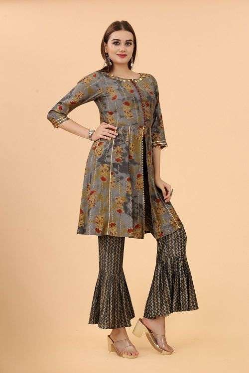 Growish Izel 1037 Fancy Printed Western Top Bottom Collection On Wholesale
