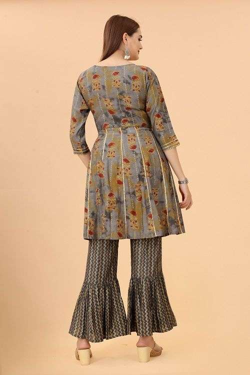 Growish Izel 1037 Fancy Printed Western Top Bottom Collection On Wholesale