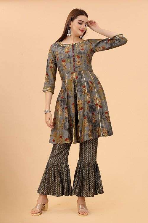 Growish Izel 1037 Fancy Printed Western Top Bottom Collection On Wholesale