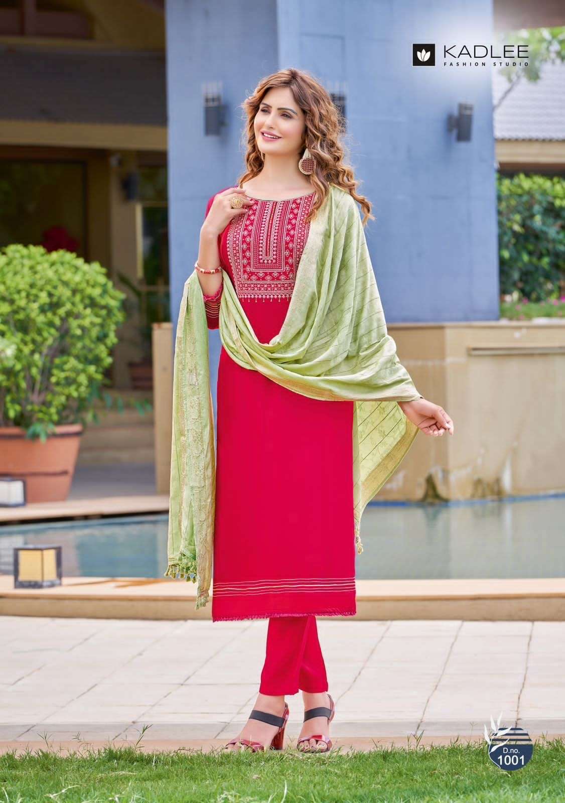 Kadlee Fashion Glamour Kurta set with Dupatta Wholesale Price Catalog 