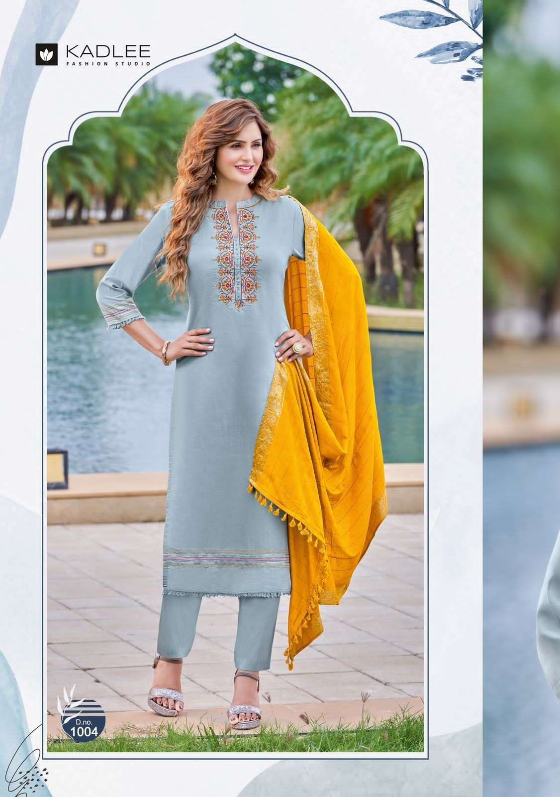 Kadlee Fashion Glamour Kurta set with Dupatta Wholesale Price Catalog 