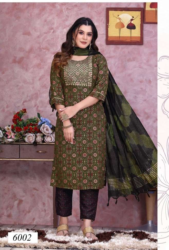 Kalash Freesia Fancy Kurti With Bottom Dupatta Collection On Wholesale