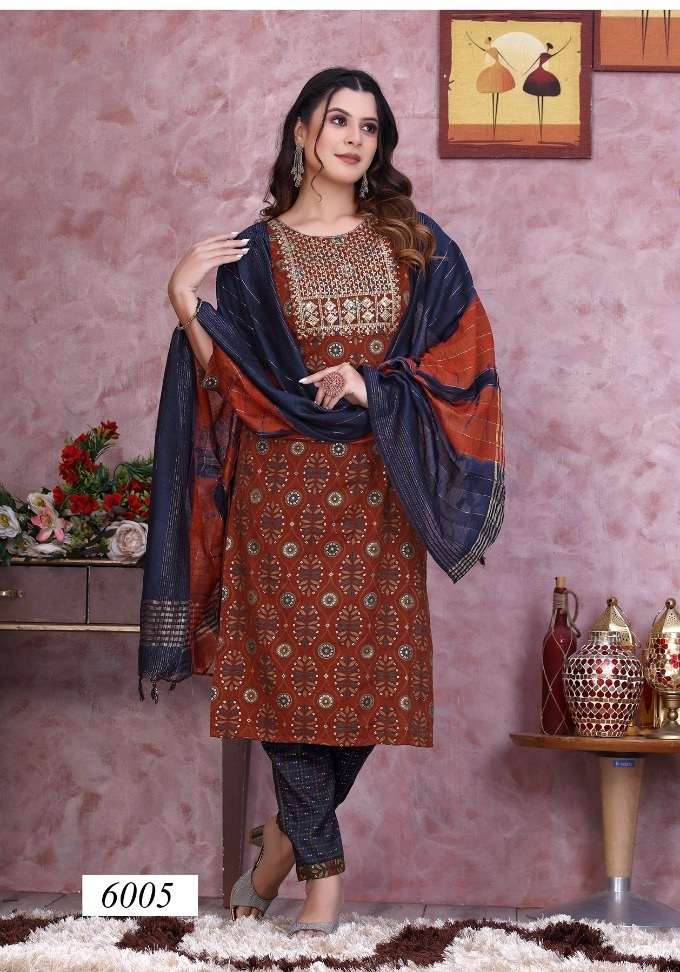 Kalash Freesia Fancy Kurti With Bottom Dupatta Collection On Wholesale