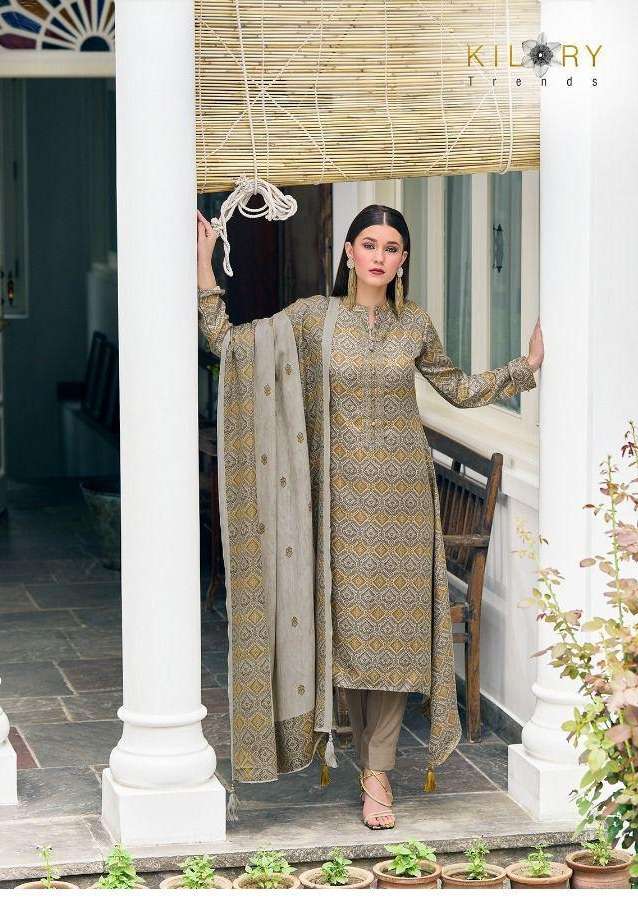 Kilory Trends Lamborghini Pashmina Digital Print Suits Winter Collection On Wholesale