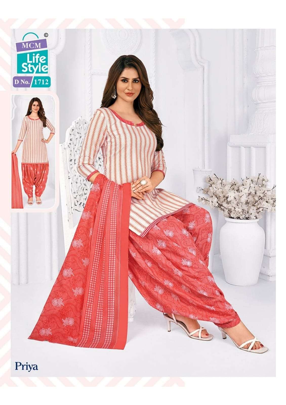 MCM Lifestyle  Present Priya Vol 17 With Pocket Special Dress Material On Wholesale