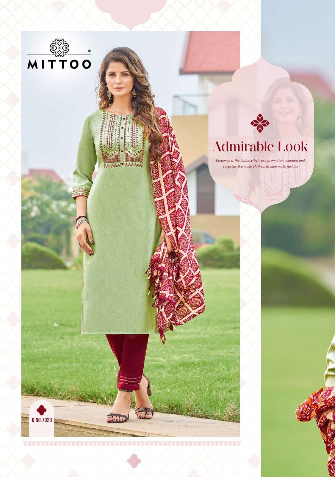 MITTOO BANSARI VOL 2 Viscose Weaving Kurti Pant Dupatta On Wholesale