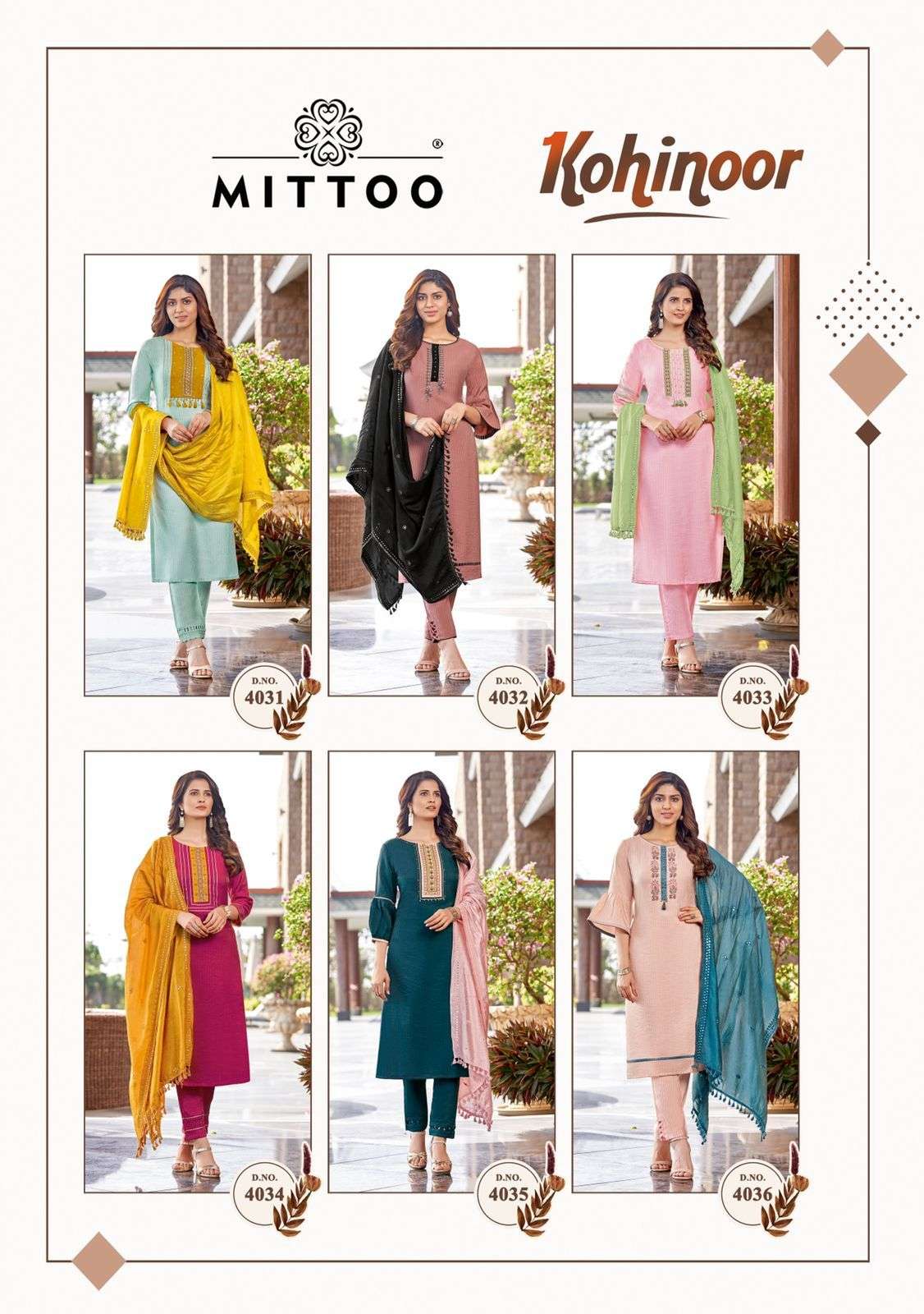 Mittoo Kohinoor Chanderi Viscose Silk On Wholesale