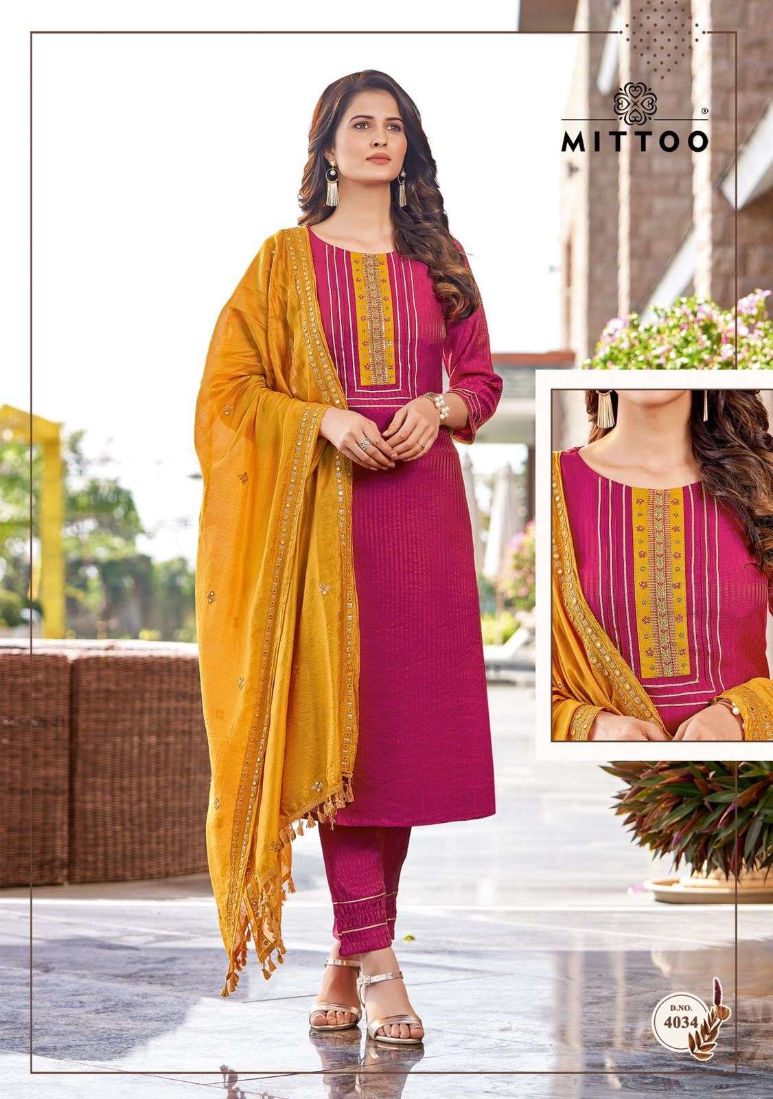 Mittoo Kohinoor Chanderi Viscose Silk On Wholesale