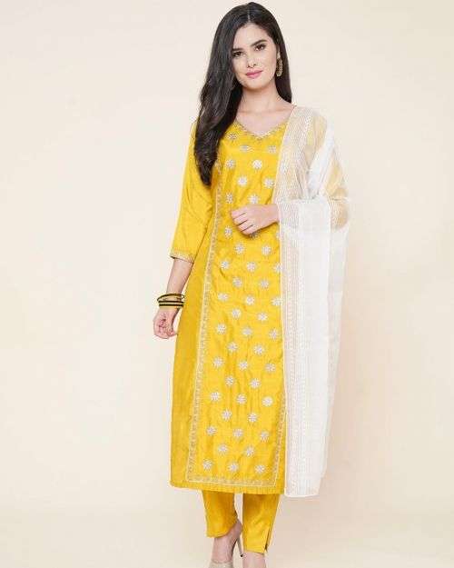 Riyana Vol 24 Exclusive Kurti With Bottom Dupatta Collection On Wholesale