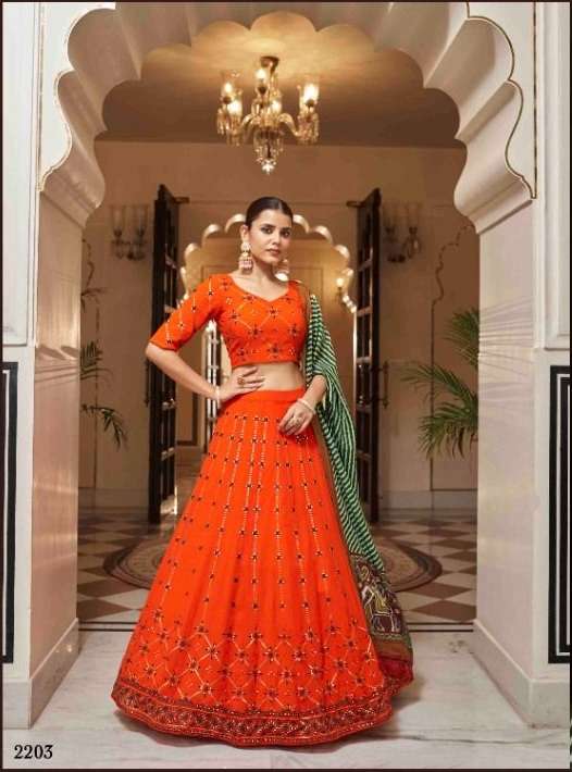 Shubhkala Bridesmaid Vol 24 Georgette Lehenga Choli On Wholesale