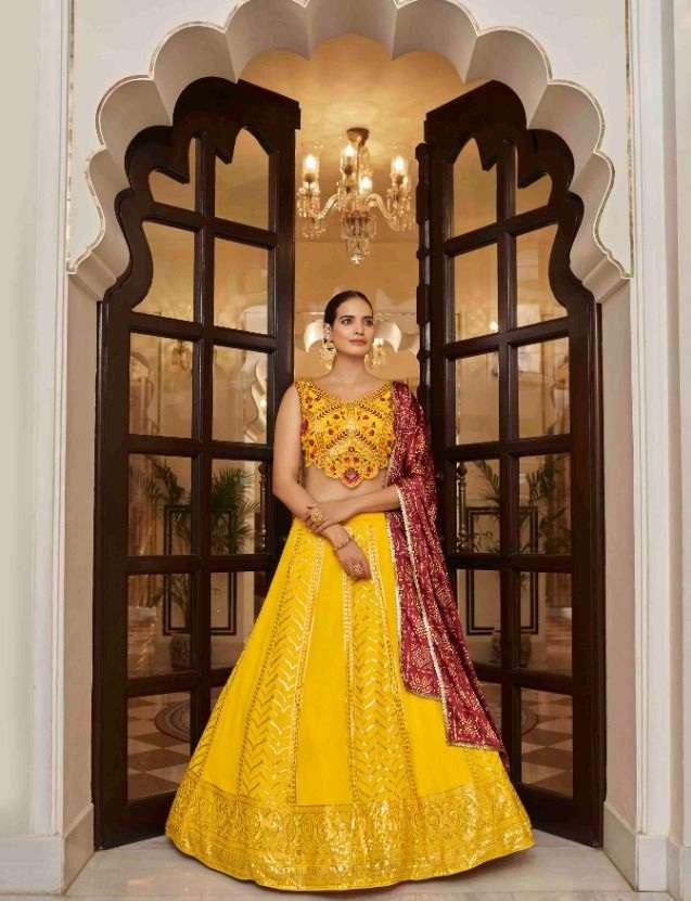 Shubhkala Bridesmaid Vol 24 Georgette Lehenga Choli On Wholesale