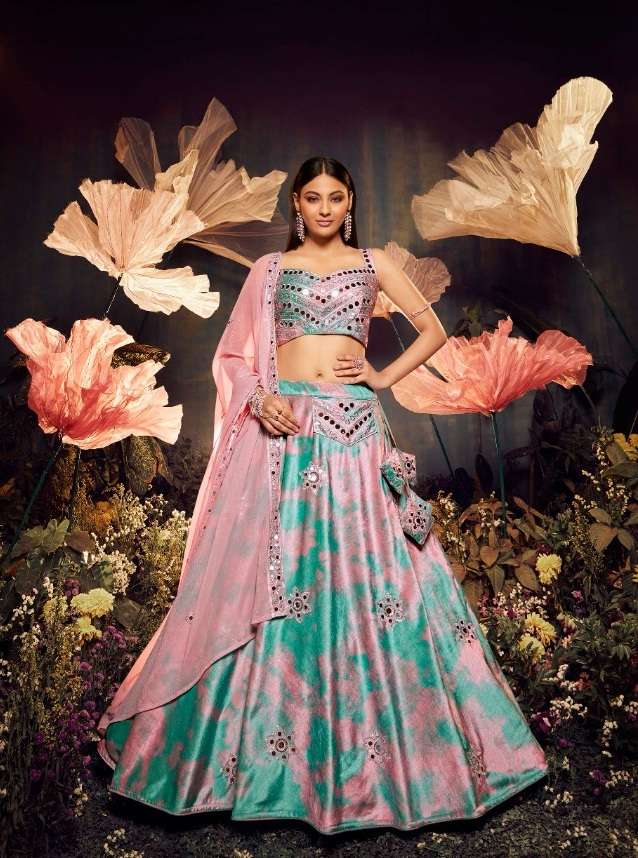 Shubhkala Bridesmaid Vol 28 Embroidered Semi Stitched Velvet Lehenga Choli Collection On Wholesale