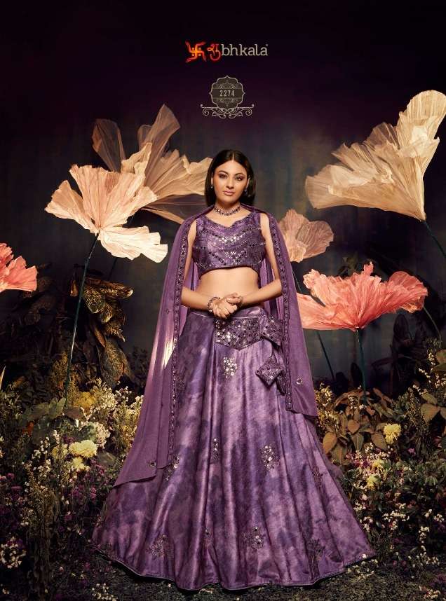 Shubhkala Bridesmaid Vol 28 Embroidered Semi Stitched Velvet Lehenga Choli Collection On Wholesale