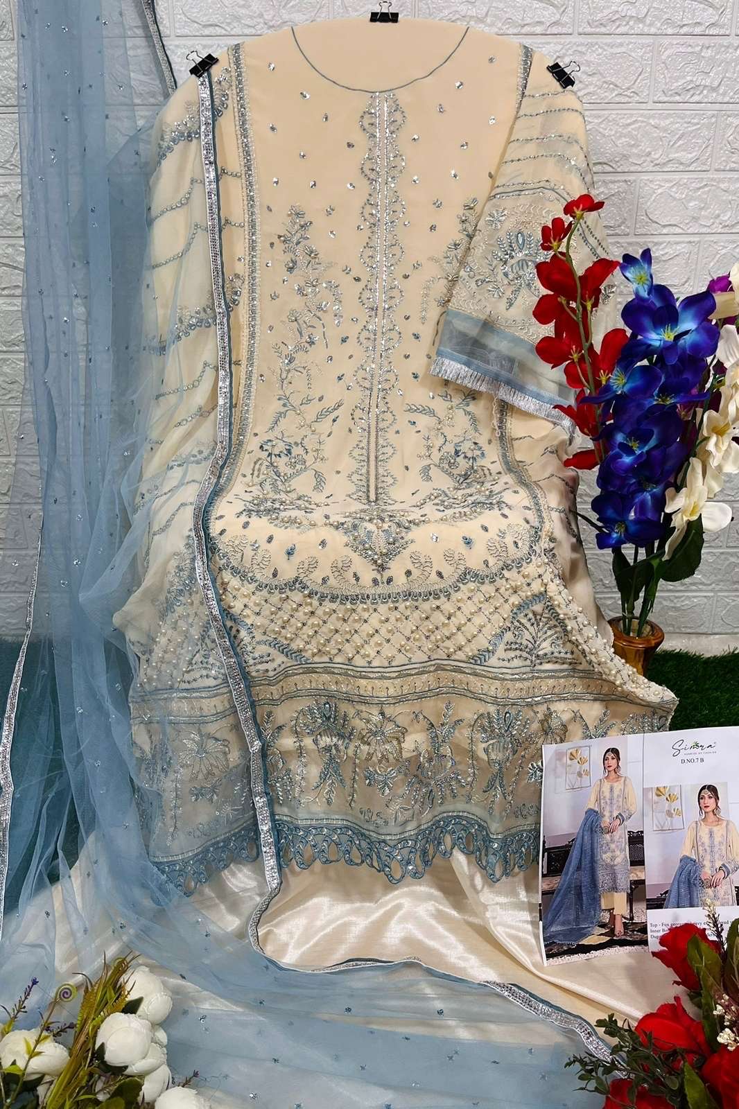Simra 7 Series Designer Pakistani Salwar Kameez On Wholesale