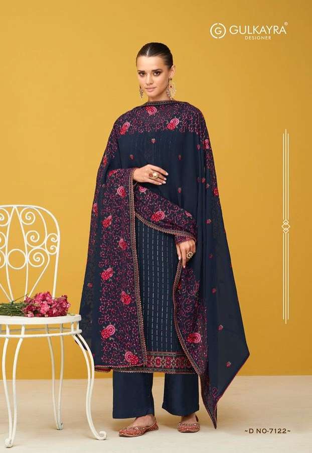 Surili Gulkayra Designer Georgette With Embroidery Work On Wholesale
