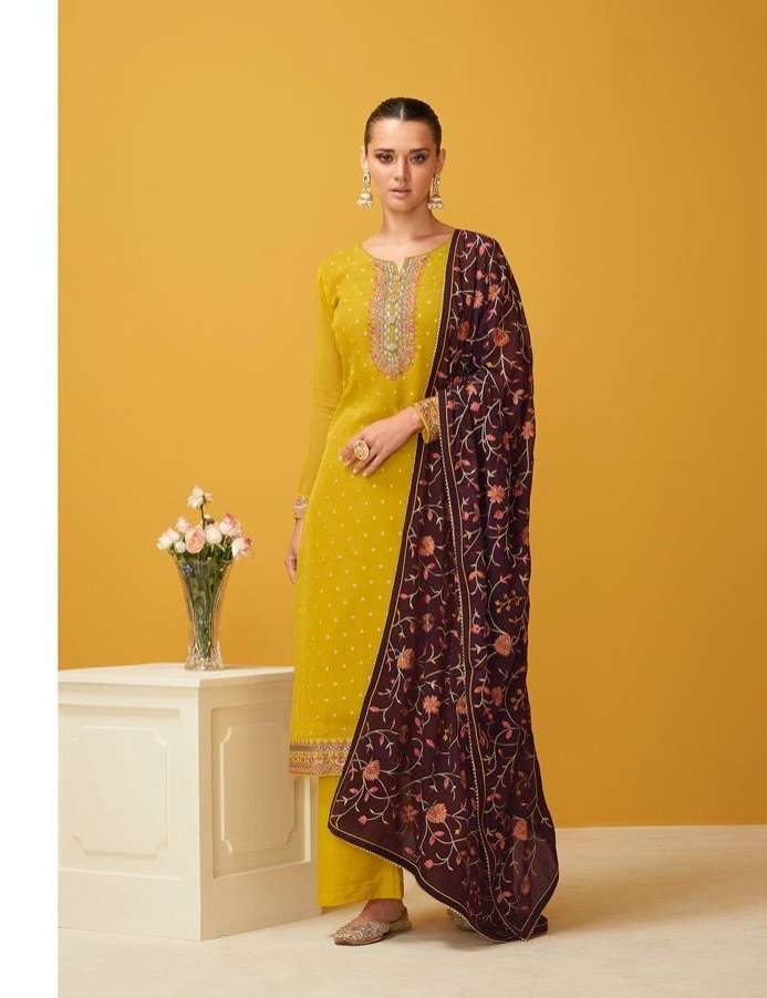 Surili Gulkayra Designer Georgette With Embroidery Work On Wholesale