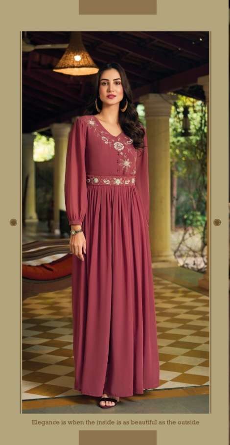 Zaveri Kashmira Stylish Party Wear Kurti Collection On Wholesale