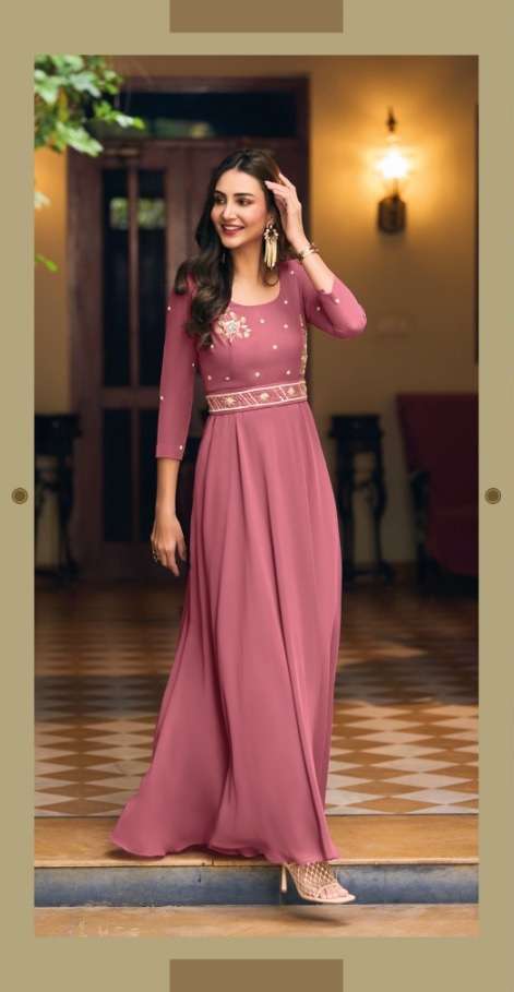 Zaveri Kashmira Stylish Party Wear Kurti Collection On Wholesale