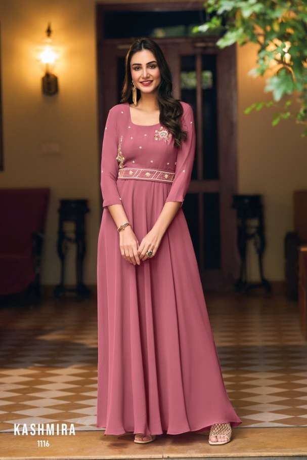 Zaveri Kashmira Stylish Party Wear Kurti Collection On Wholesale