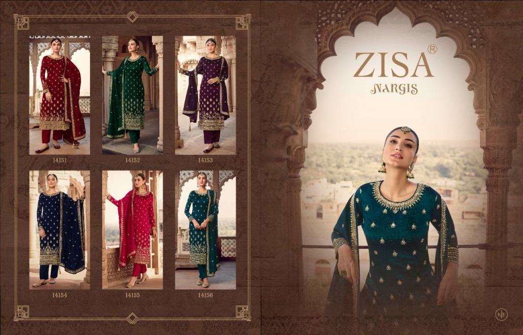 Zisa Nargis Designer Salwar Suit Collection On Wholesale