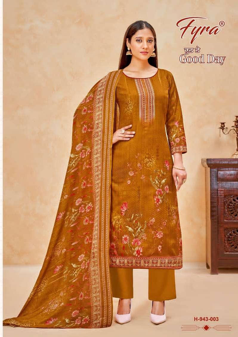 Alok Suit Good Day Pure Soft Cotton Digital Print With Swarovski Diamond Work On Wholesale