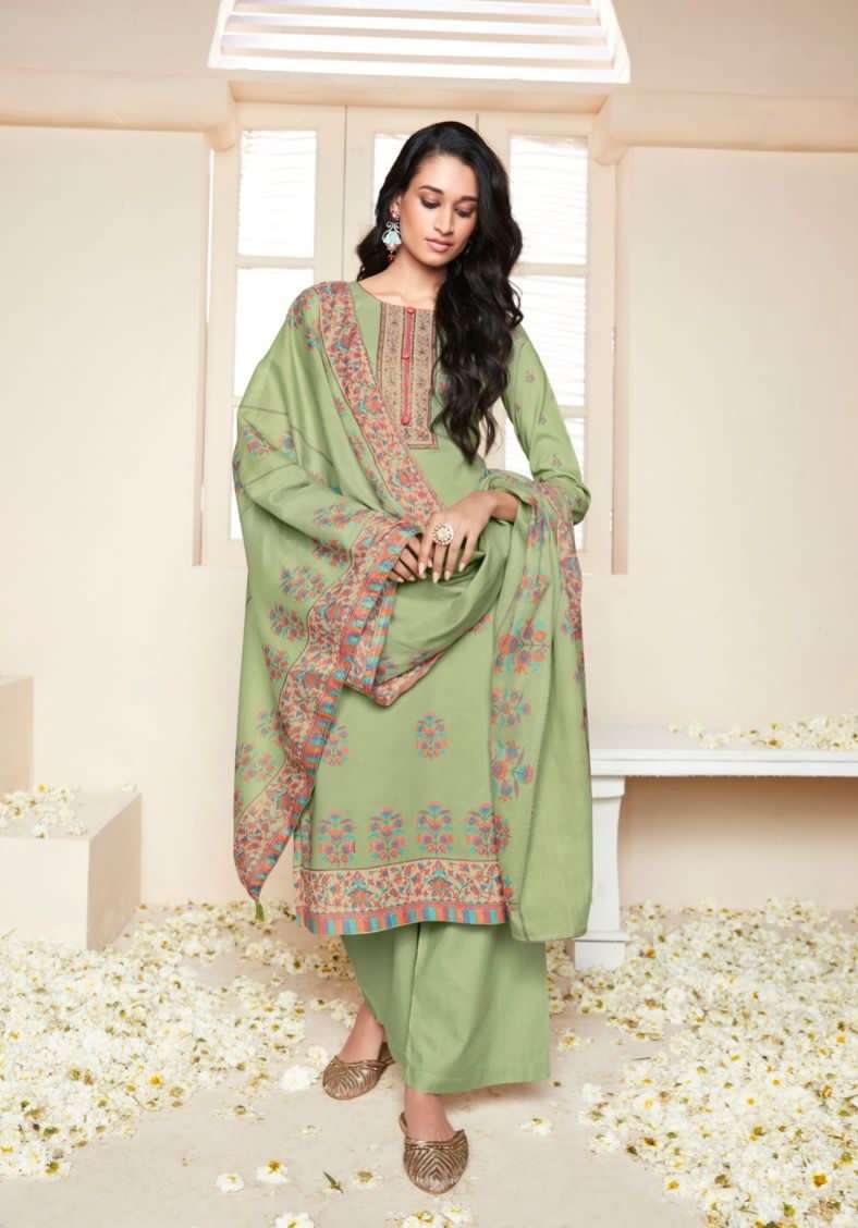 Deepsy Suits Panghat Vol 16 Pure Cotton Printed With Hand Embroidery On Wholesale