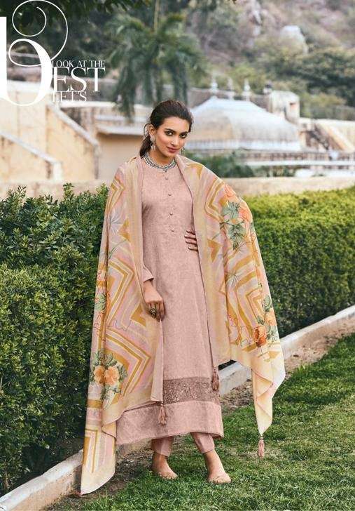 Kilory Ruh Vol 5 Pure Cotton Jaam Silk With Fancy Embroidery Salwar Suit Top Bottom With Dupatta On Wholesale