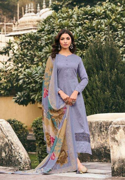 Kilory Ruh Vol 5 Pure Cotton Jaam Silk With Fancy Embroidery Salwar Suit Top Bottom With Dupatta On Wholesale
